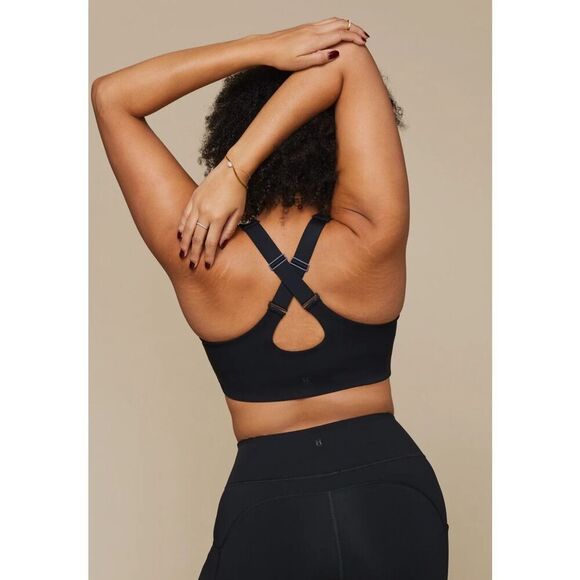 NWT Harper Wilde Flex Convertible Sports Bra High Impact Sports Bra Black Size X - Picture 2 of 8